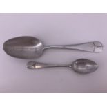 Two Second World War Luftwaffe mess spoons