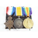 A 1914-15 Star, British War and Victory Medals to SS 6031 M S Crowley, AB, Royal Navy