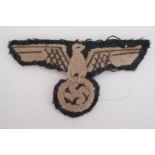 A German Third Reich army cap badge, 6 cm