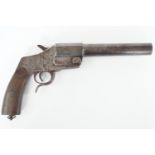 A Deactivated Great War German army Hebel flare pistol