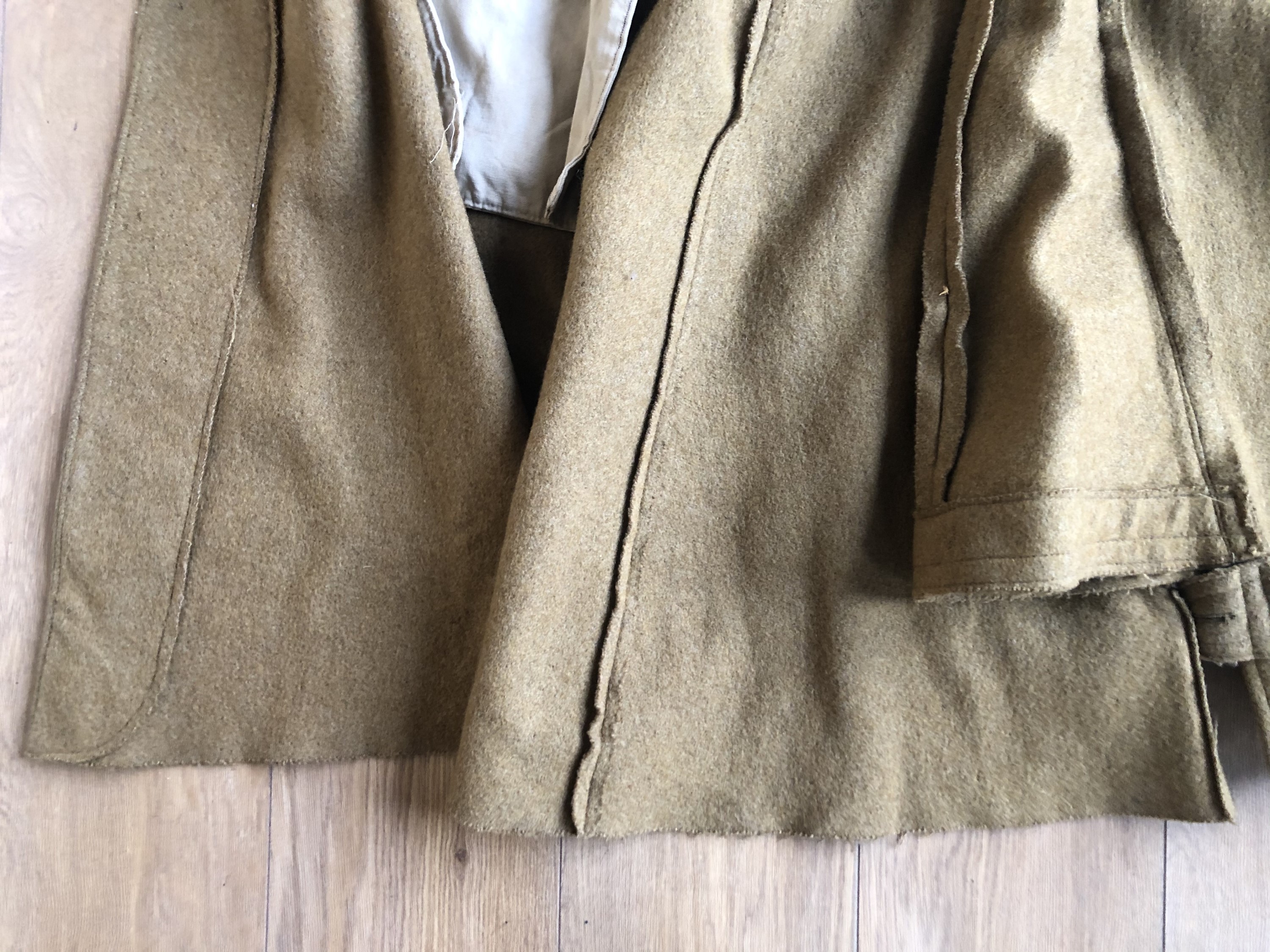 A Great War Canadian army greatcoat