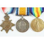 1914-15 Star, British War and Victory medals to 1731 Dvr D James, RFA