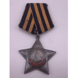 A Soviet Order of Glory, second class