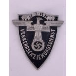 A German Third Reich NSKK Verkehrserziehungsdienst arm badge