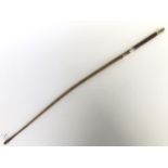 An early 20th Century 12th Lancers riding crop, 86 cm