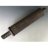 An inert Great War British Stokes mortar projectile, (previously dismantled and inspected)
