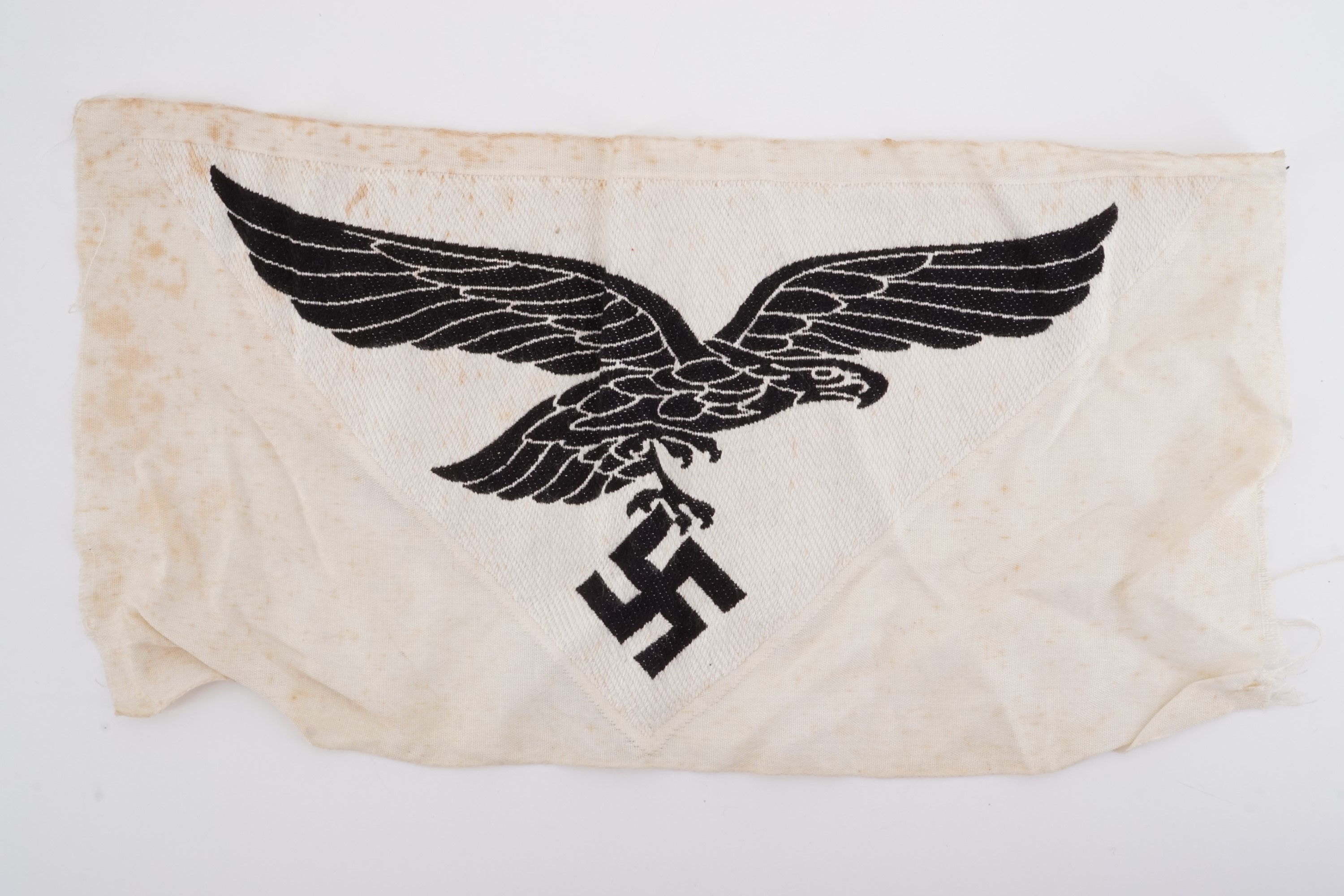 A German Third Reich Luftwaffe sports vest national emblem - Image 2 of 2
