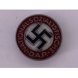 A late-War German Third Reich NSDAP party member's badge