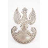 A Free Polish Army cap badge