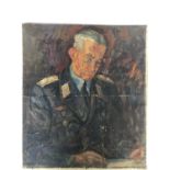 Herman Koller (German, 1911-1972) Two Second World War portraits of Luftwaffe officers, one
