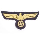 A German Third Reich Kriegsmarine breast badge