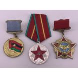 A Soviet Medal for 20 Years of Irreproachable Service in the Armed Forces of the USSR, a Soviet
