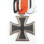 A 1939 Iron Cross second class, (the ring un-marked)