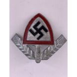 A German Third Reich RAD cap badge