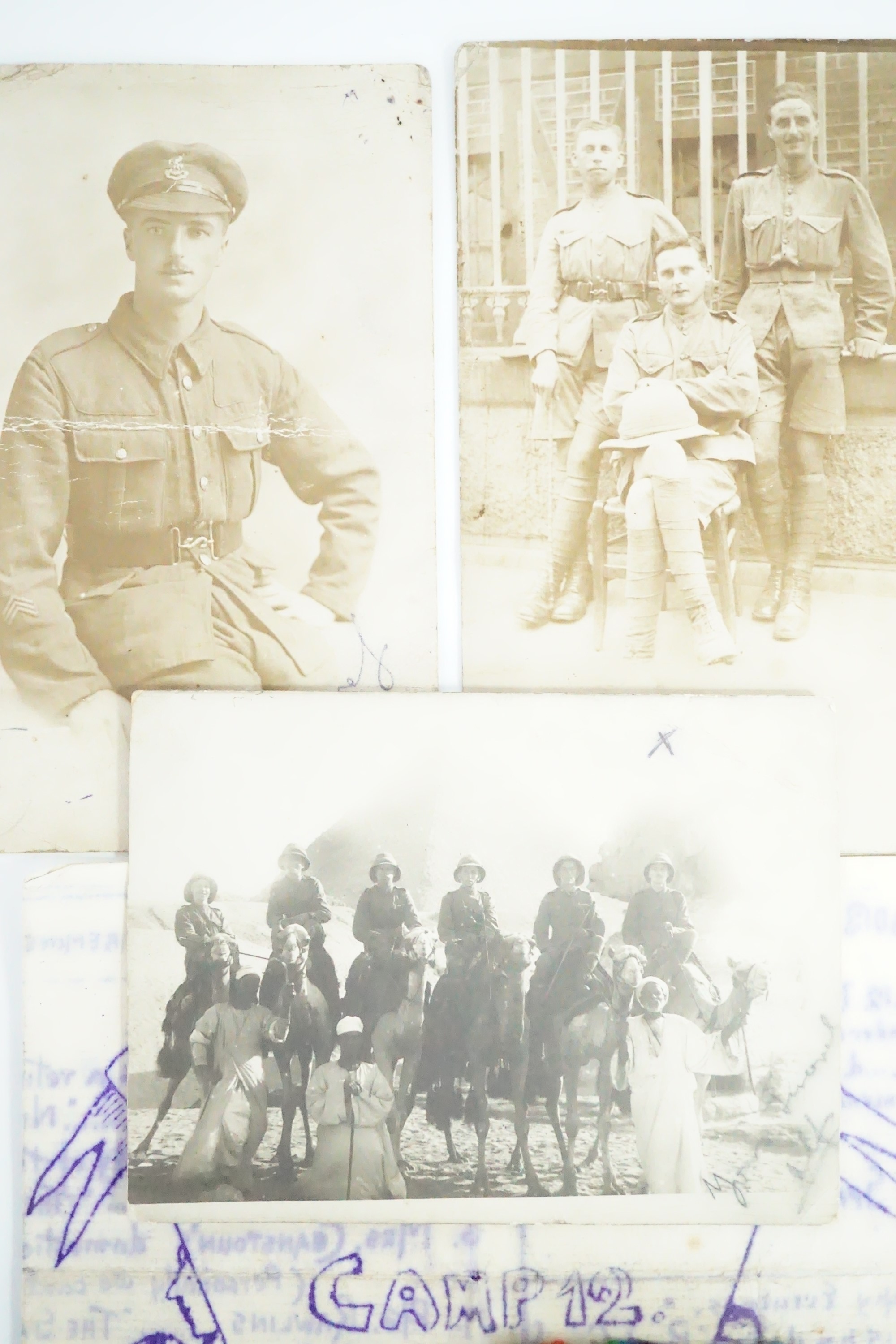 A Great War gallantry and sibling medal group, comprising Military Medal and Bar, British War and - Image 10 of 15