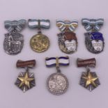 Soviet Order of Maternal Glory, 1st, 2nd and 3rd classes, together with two Mother Heroine awards