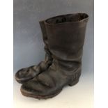 Great War German marching boots