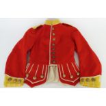 A 1914 Highland Regiment other rank's scarlet doublet