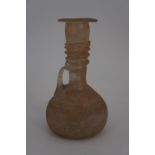 A classical Roman type glass vessel, 13 cm, 130 g