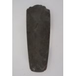 A Neolithic Great Langdale type polished stone axe head, 24 cm