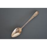 A Georgian silver tea spoon, Peter and Ann Bateman