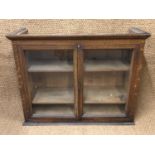 A Victorian oak-scumbled cabinet top, 78 cm x 100 cm