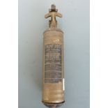 A Dunford fire extinguisher with bracket