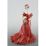 A Coalport Ladies of Fashion figurine "Jenny", 22 cm high