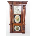 A 19th Century American Seth Thomas 8-day "weight clock", 83 cm