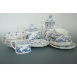 A Furnival's "Old Chelsea" cabaret tea set (pot a/f), together with a quantity of Mason's and
