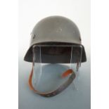 A German Third Reich steel helmet