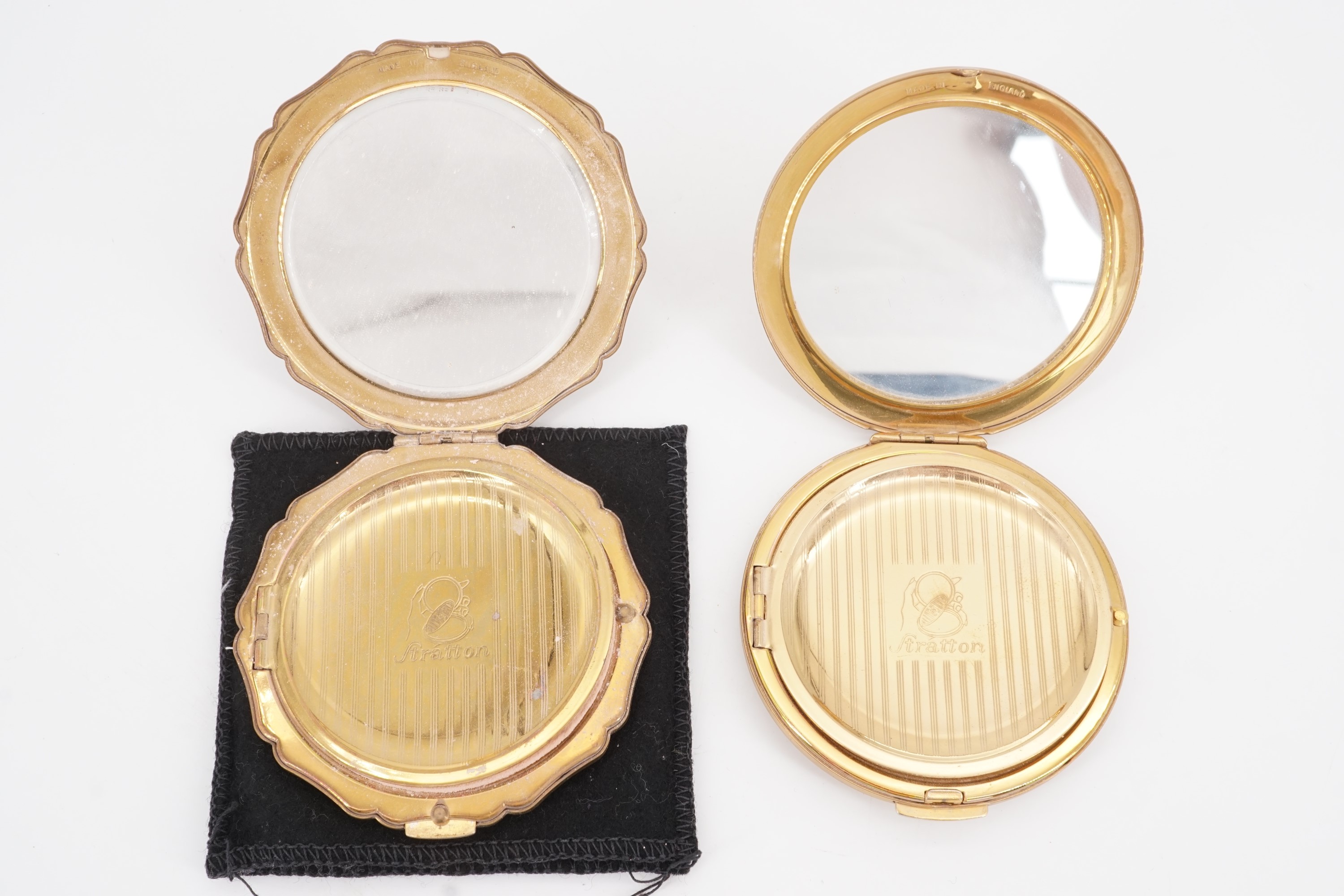 Two vintage Stratton powder compacts - Image 2 of 3