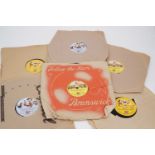 A quantity of HMV Disney movie score gramophone records including Snow White and the Seven Dwarfs