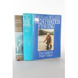Two books on fishing; Hugh Falkus, "Salmon fishing; A practical guide", H F Witherby Ltd, 1985 and