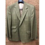 A gents Brook Travener Saxon Supreme tweed jacket, (as new)