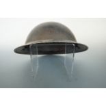 A Second World War British Mk 2 helmet shell