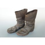 A pair of Great War marching boots