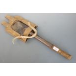 A Great War entrenching tool and carrier