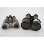 Two sets of early 20th Century binocular field glasses