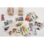 A small quantity of vintage cigarette cards