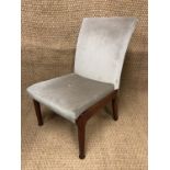 A Parker Knoll fabric-upholstered boudoir chair