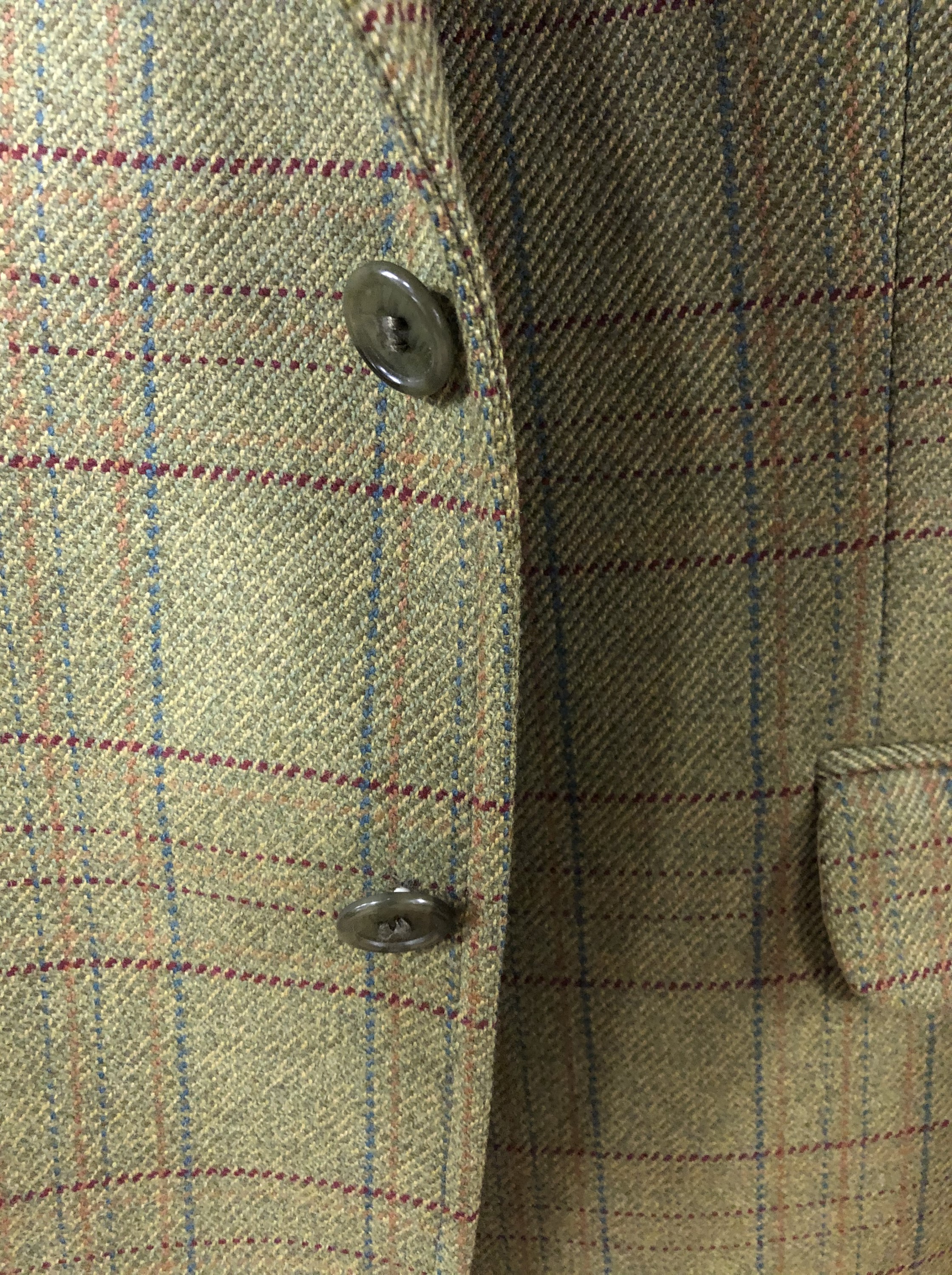 A gents Brook Travener Saxon Supreme tweed jacket, (as new) - Image 2 of 4
