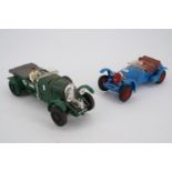 1960s Scalextric Alpha Romeo and Bentley 4 1/2 litre racing slot cars