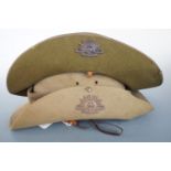 Two ANZAC slouch hats