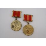 Two Soviet Jubilee Medals for the 100th Anniversary of Lenin's Birth