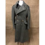 A British army greatcoat