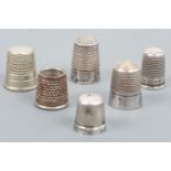 Charles Horner silver and other thimbles