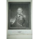 After J W Chandler Sir William Sidney Smith, mezzotint, 1799, 55 cm x 44 cm [Admiral Sir William