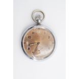 A Second World War British army Recta GSTP pocket watch, (running)