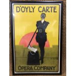 A period D'Oyly Carte Opera Company "The Sorcerer" poster, 53 x 76 cm